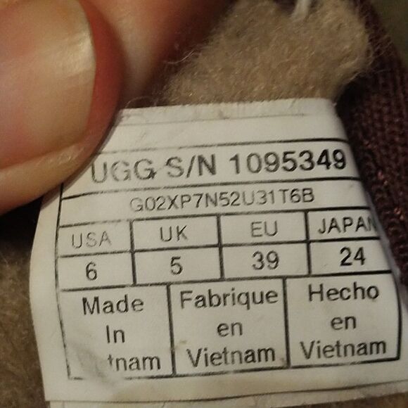 UGG Australia Neumel Mens Ankle Boots Taupe Suede Sheepskin 1095349 Size 6 - Picture 12 of 12